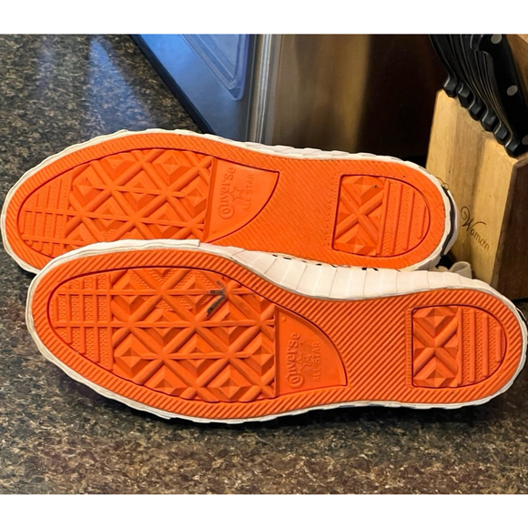 Converse Not A Chuck Hi-Top Beige Black Sneakers 8.5 - Picture 4 of 12